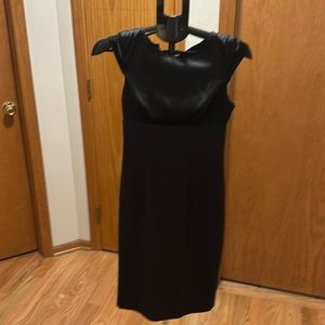 The Limited size 0 black satin on top charcoal gray on bottom